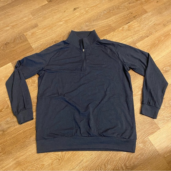 Travis Matthew Performance Quaterzip Size Medium | Golf Stretch Athletic Office - Picture 1 of 6